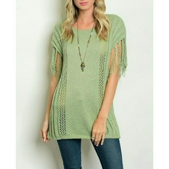 Sage Knit Top - Picture 1 of 3